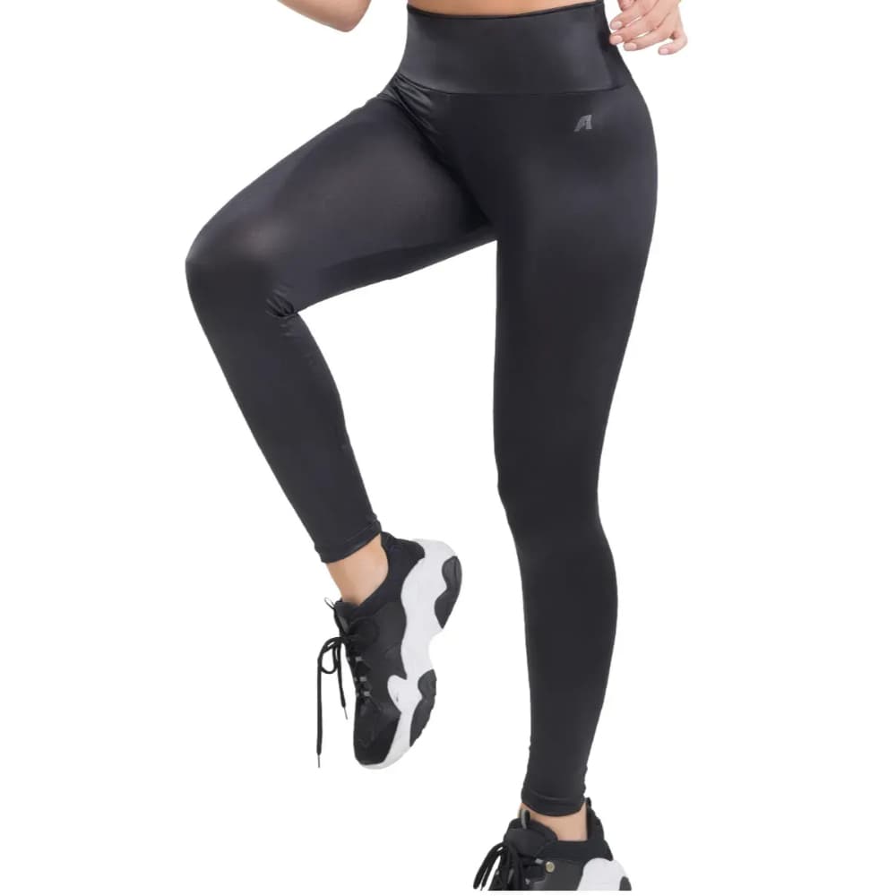 Leggins fashion negro deportivo