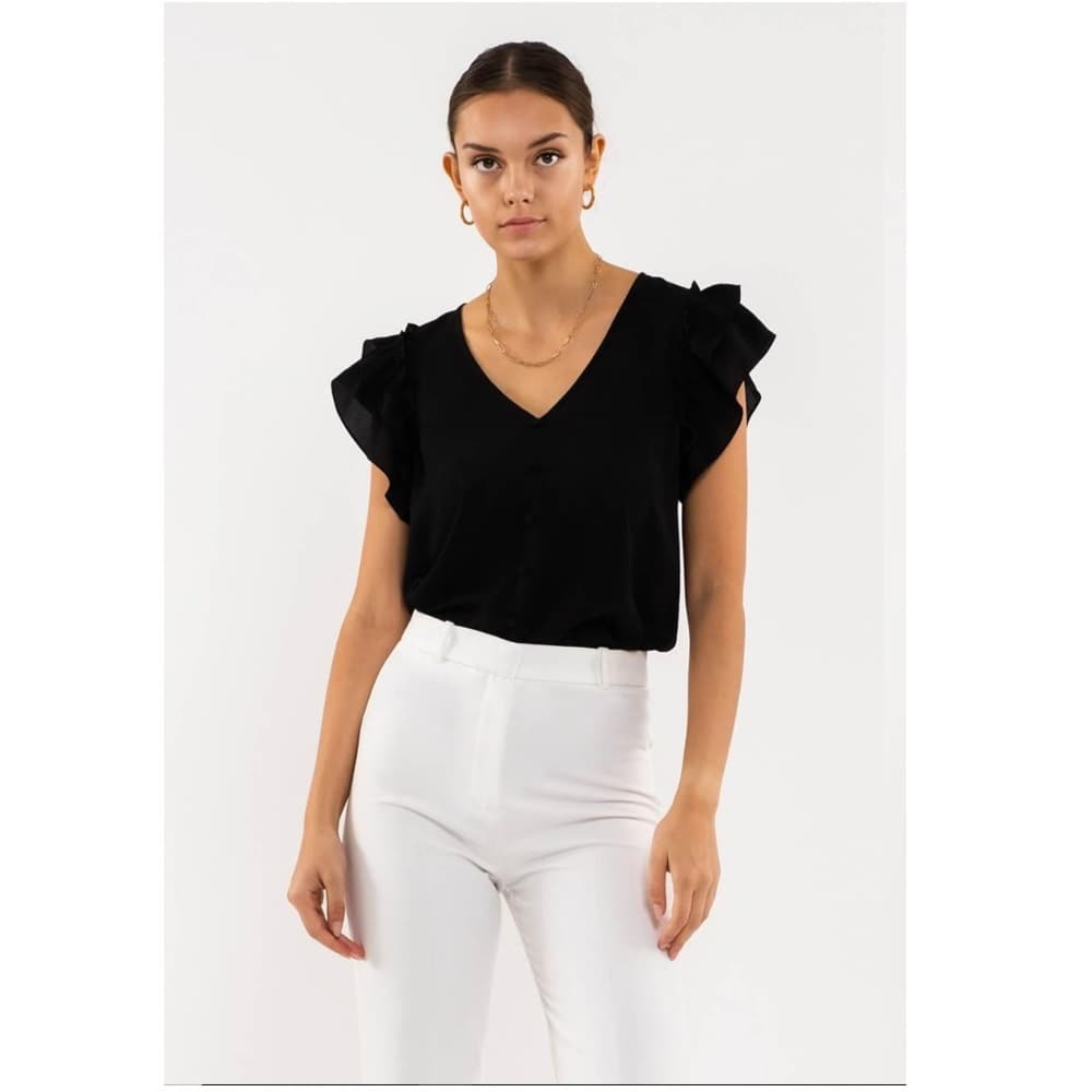 Blusas fashion negras mujer