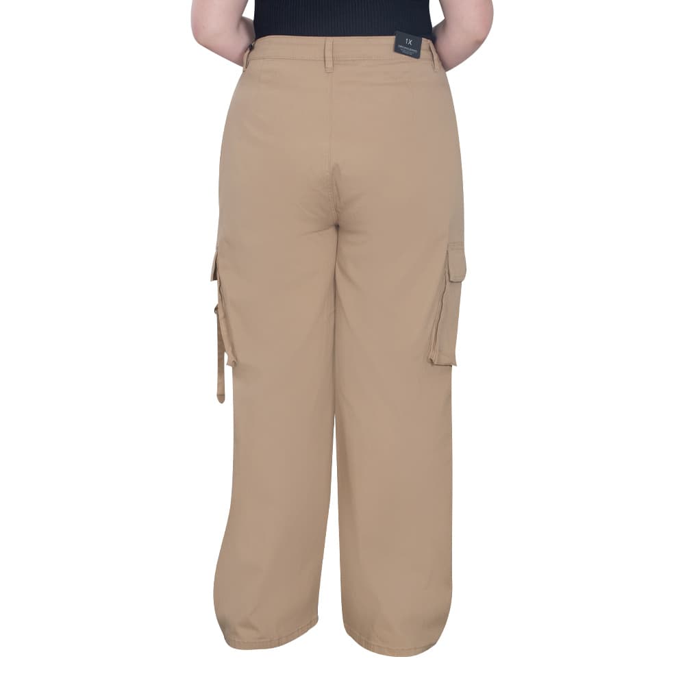 Pantalon Cargo Khaki Mujer